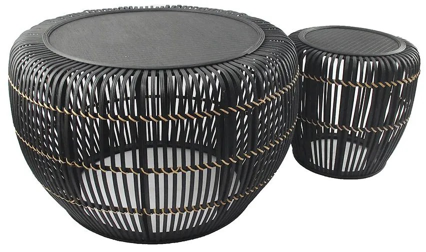 Súprava stolíkov BALI BAMBOO 76