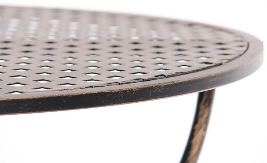 Kovový stôl GS13436802 - Bronzová