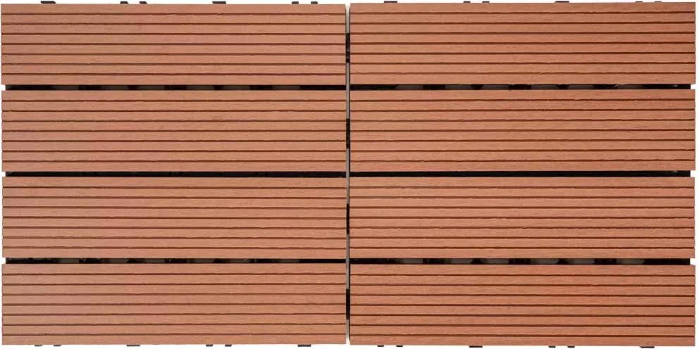 WPC dlaždica LEGI BASE 30 x 30 cm, chocolate