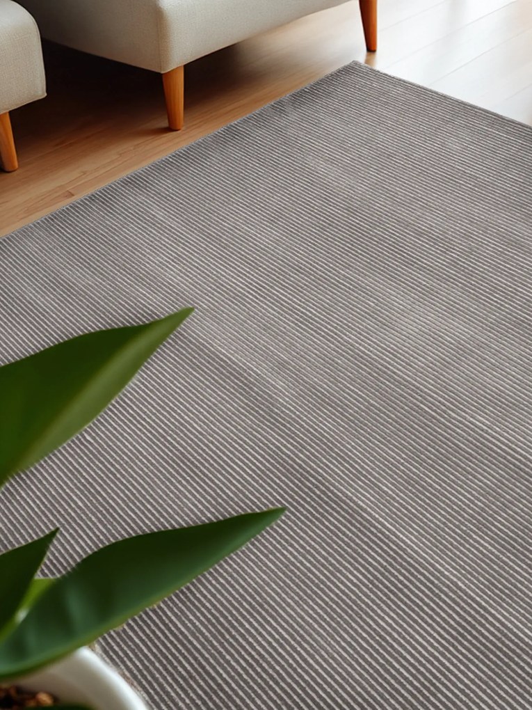 Kusový koberec Perles 106187 Cream Anthracite z kolekcie Elle, 160x235, šedá, obývacia izba, ELLE Decoration