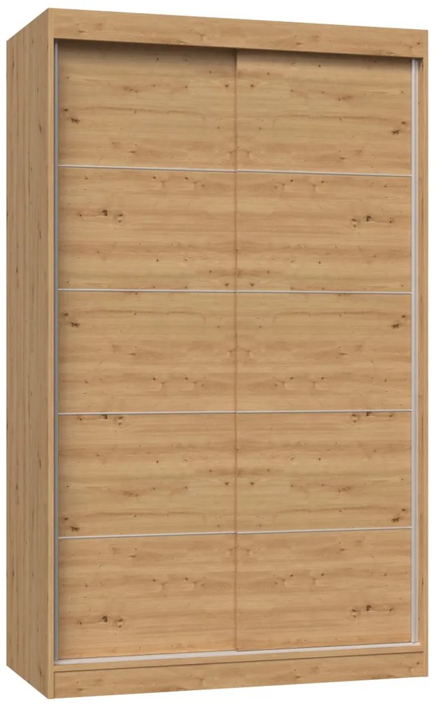 Šatníková skriňa IGA I 120 cm dub artisan