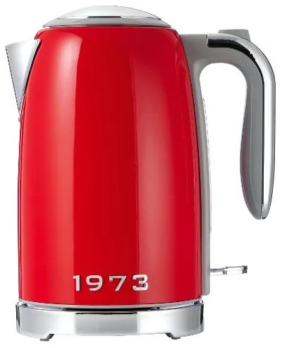 Silvercrest®  Rýchlovarná kanvica + Hriankovač Retro 1973, červená  (800010784)