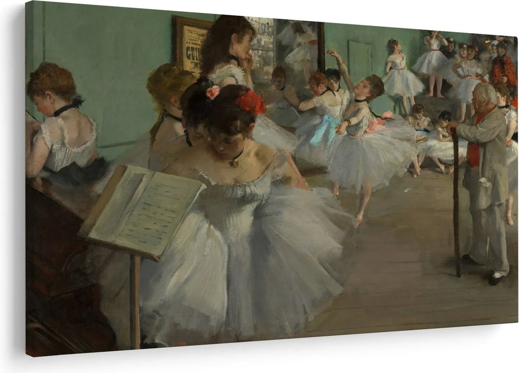 Obraz - Edgar Degas, The Dance Class, reprodukcia (90x60 cm)
