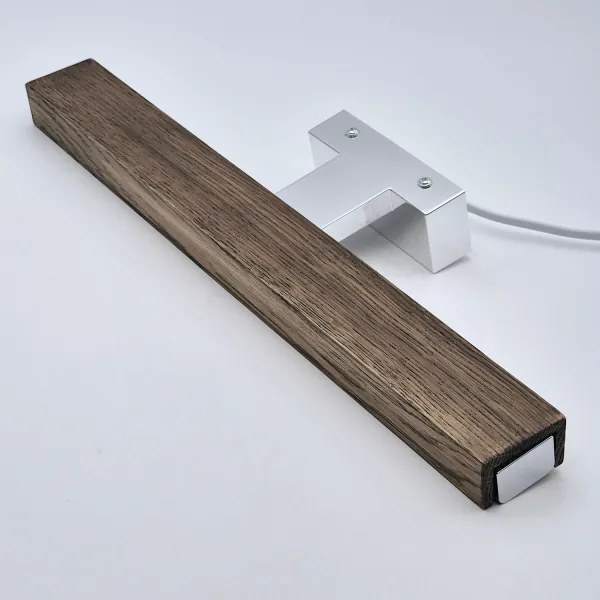 Brilagi-LED Kúpeľňové osvetlenie zrkadla WOODY MIRROR LED/8W/230V IP44 dub/chróm