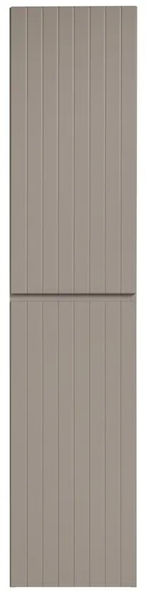 Kúpeľňová zostava Iconic 80 cm so zápustným umývadlom, skrinkami a zrkadlom kašmír/biela