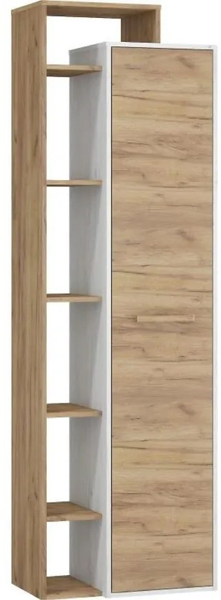 Skriňa RIO L craft biela/zlatý