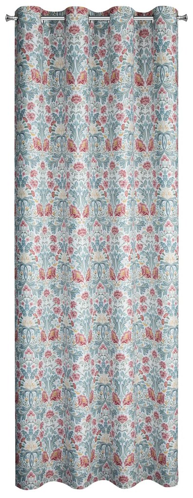 ZÁVES NA KRÚŽKOCH ASHLEY 135X250 CM VZOROVANÁ