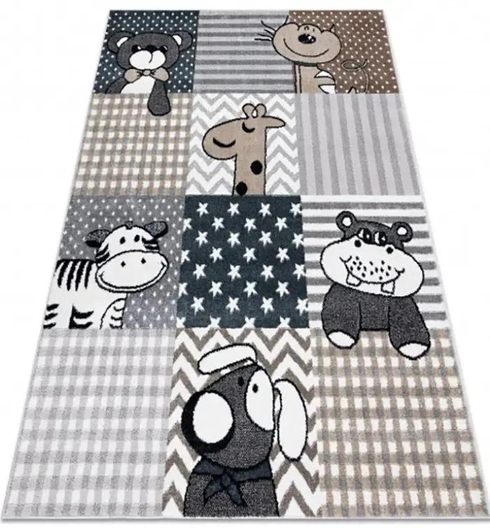 Detský koberec FUN Zvieratká Veľkosť: 120x170cm