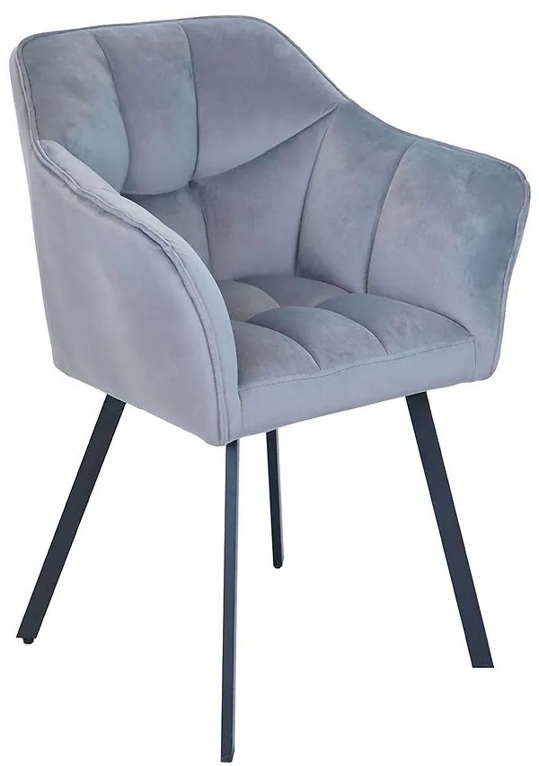 Stolička Nevada tmavý šedá