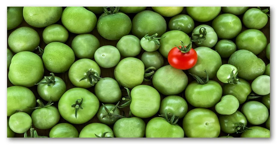 Foto obraz akrylový Zrelá paradajka pl-oa-140x70-f-73698331