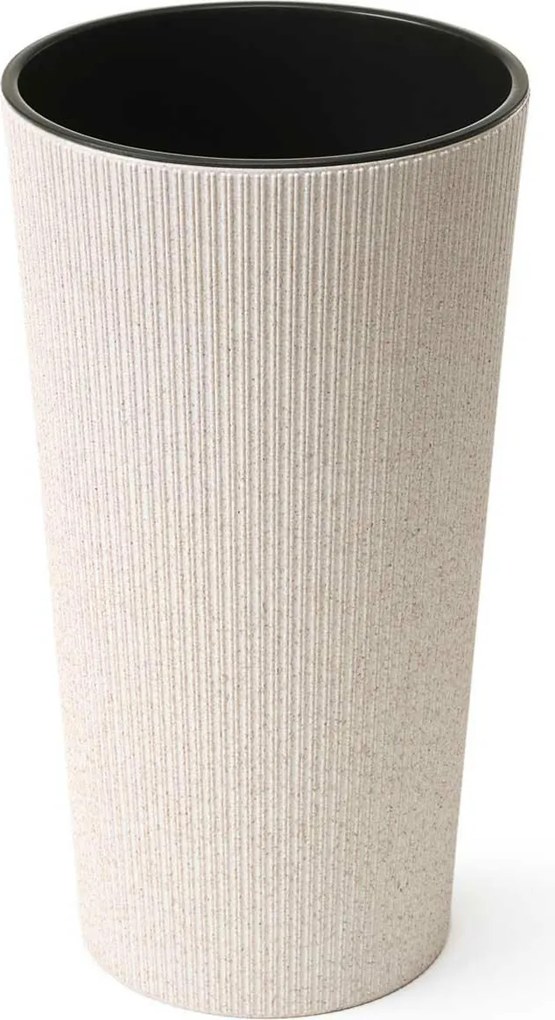 PLASTOVÝ KVETINÁČ URBANIKA ECO 57X30 CM BÉŽOVÁ