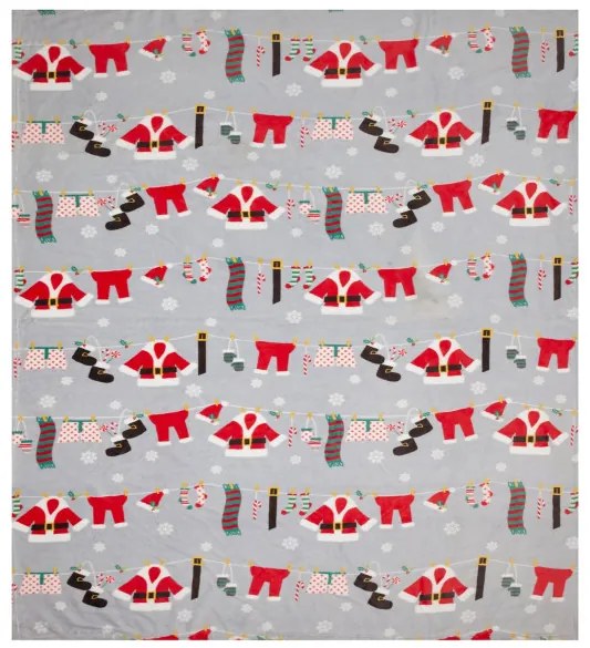 Deka 13 strieborná / červená