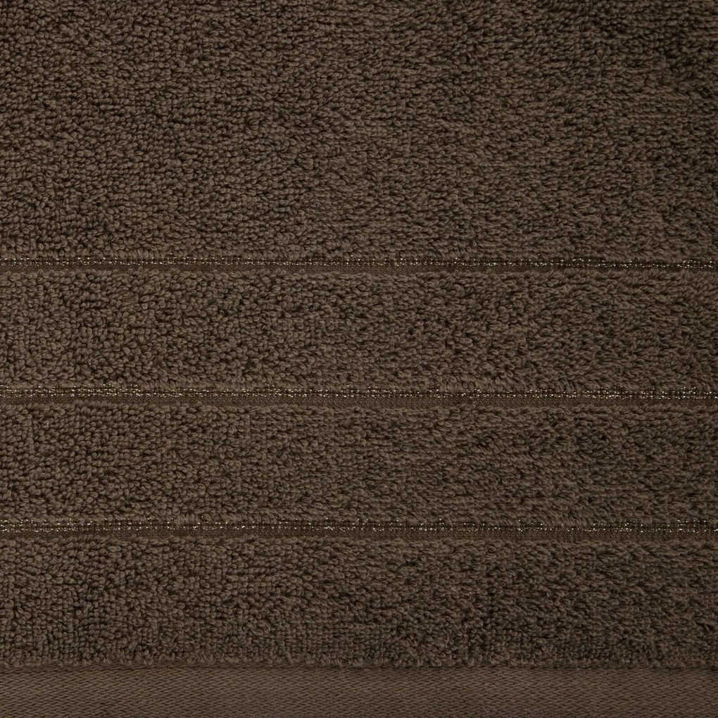 BAVLNENÝ UTERÁK DALI 70X140 CM TMAVOHNEDÁ