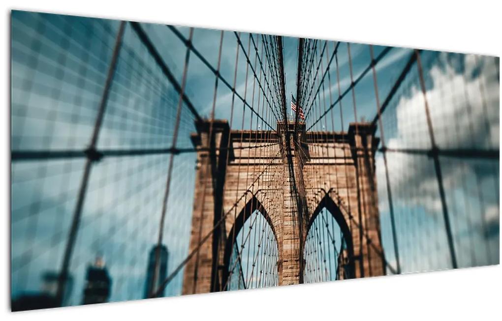 Obraz - Brooklynský most (120x50 cm)