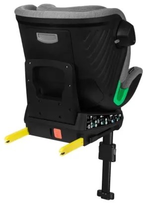 Lionelo - Autosedačka HARMONY i-Size s otočnou základňou 40-150 cm, sivá