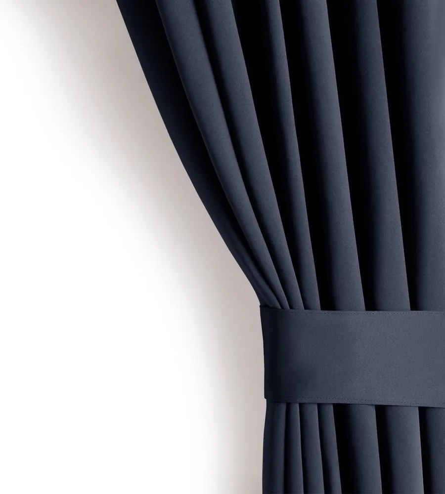 Tmavomodrý dimout záves 140x245 cm Kierra – Restilo