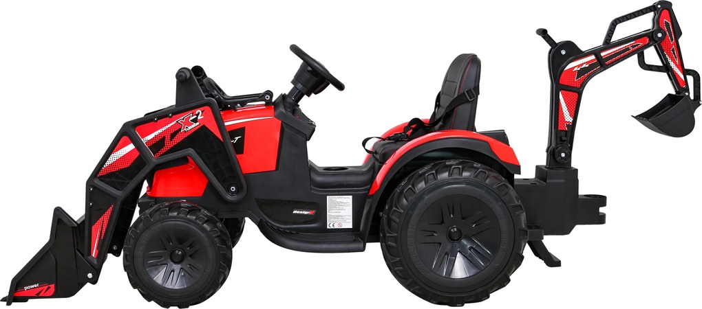 Ramiz Traktorový príves 720-T červený