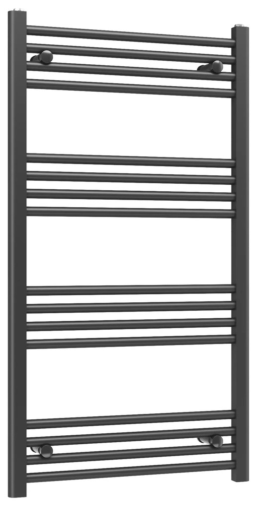 Erga Basic, vykurovacie teleso 1100x600 mm, 499 W, čierna, ERG-LAV-BASIC-11060-BK