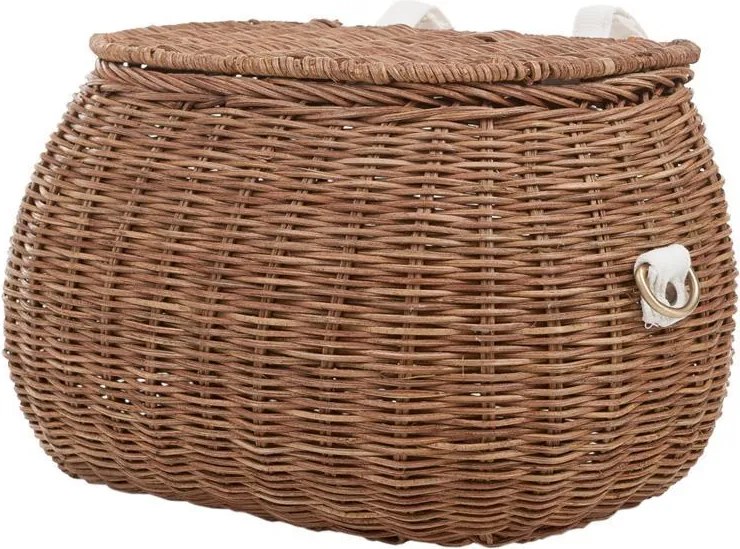Ratanový košík Mamachari prírodný