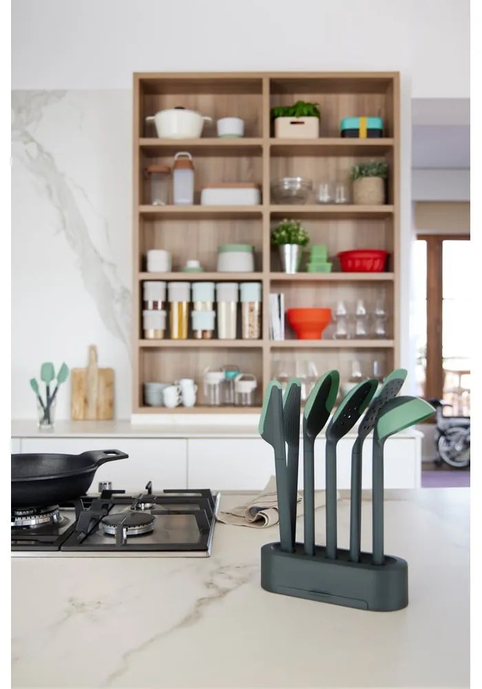 Súprava kuchynského náčinia 5 ks so stojanom – Lékué