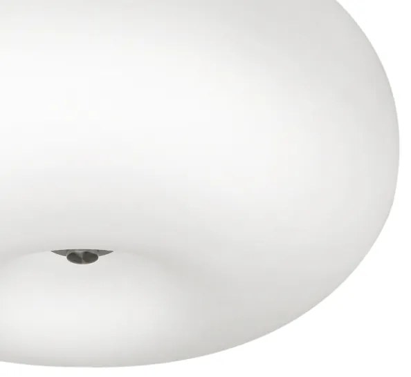 EGLO 86812 - Stropné svietidlo OPTICA 2xE27/60W/230V opálové sklo