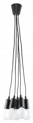 Luster na lanku DIEGO 5xE27/60W/230V