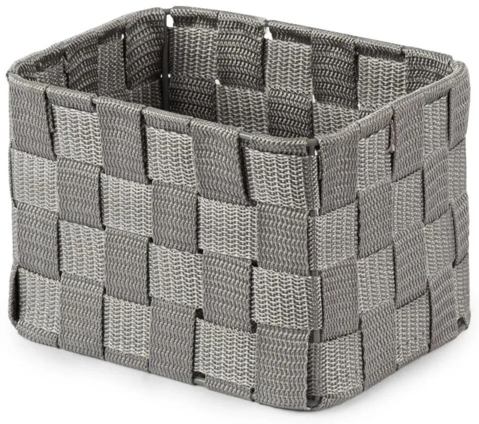 Úložný organizér do zásuvky Compactor TEX vysoký - 19 x 14 x 13 cm, sivý