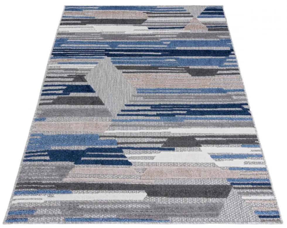 Kusový koberec Ore sivomodrý 160x229cm