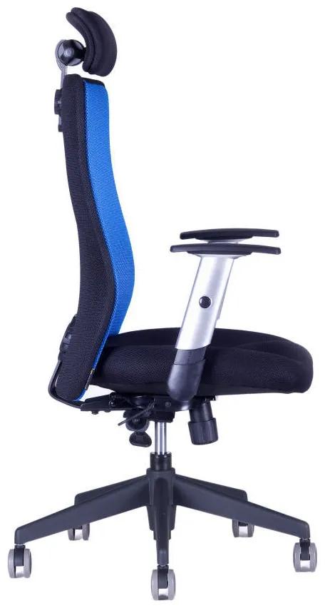 Kancelárska stolička na kolieskach Office Pro CALYPSO GRAND SP1 – s podrúčkami Modrá 14A11
