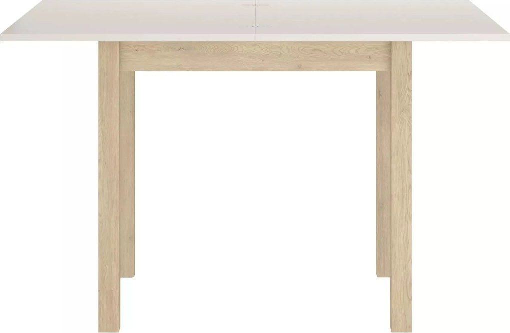 Jedálenský rozkladací stôl Flip 80/160 cm kašmírový/dub Cremona Torro