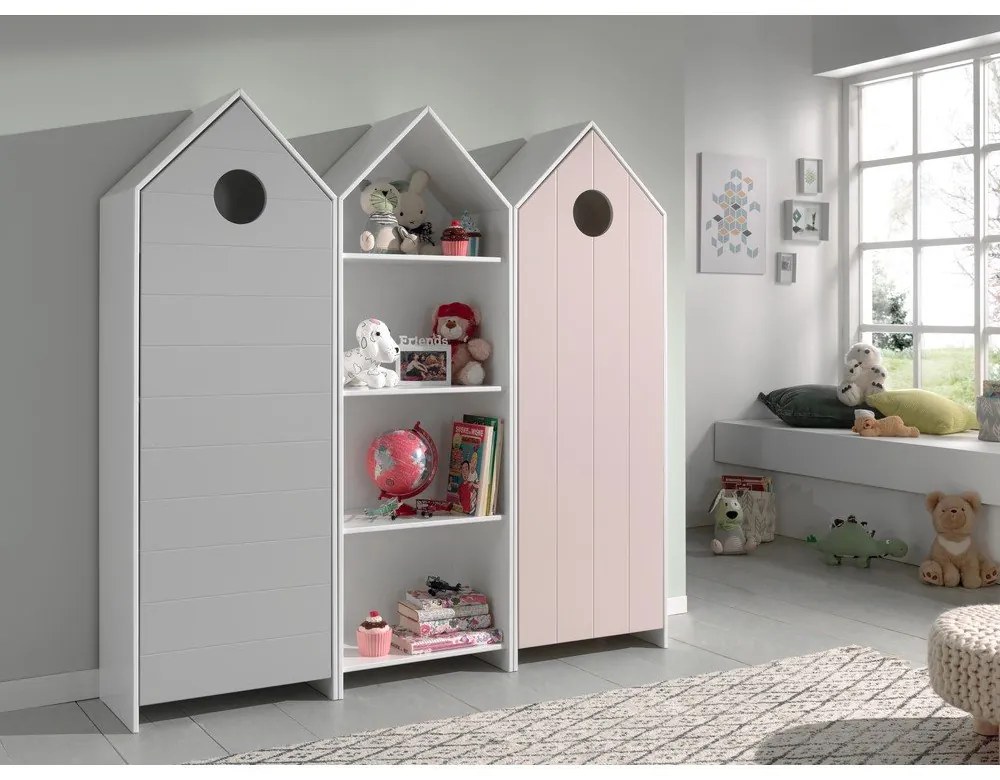 Otvorená detská šatníková skriňa 173x171,5 cm CASAMI – Vipack