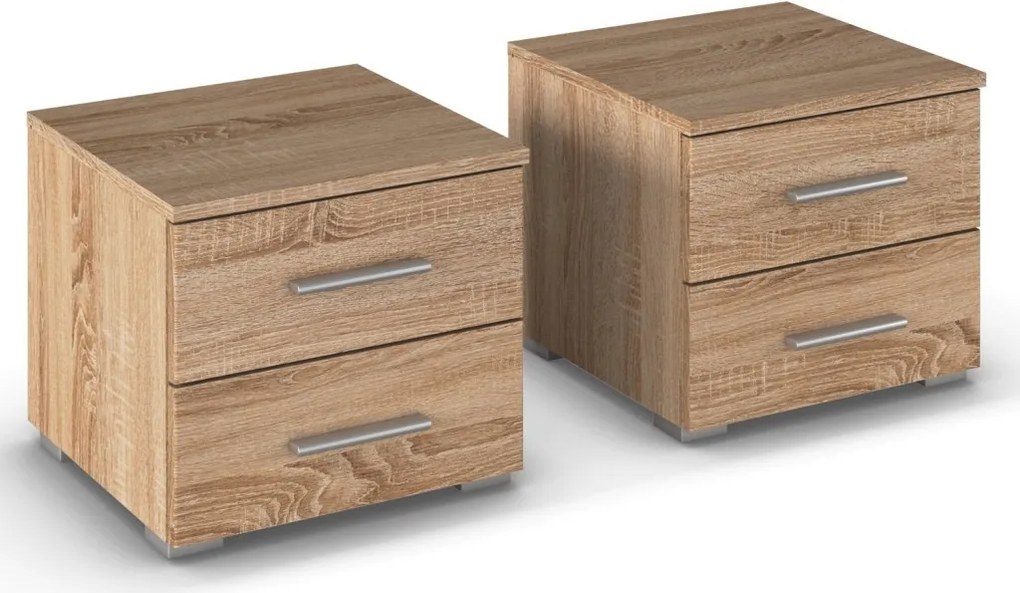 Set nočných stolíkov (2 ks) Isotta, dub sonoma