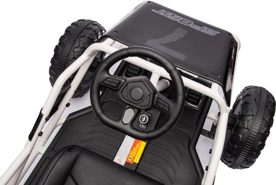 LEAN CARS Batéria Buggy A8812 Black 24V