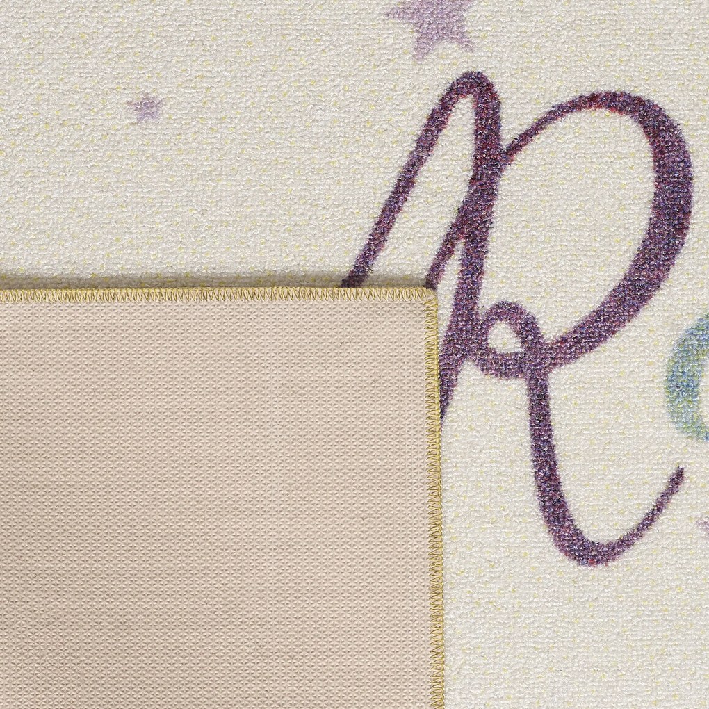 Ayyildiz, Detský kusový koberec Play 2018 Cream, 140x200, biela, detská izba