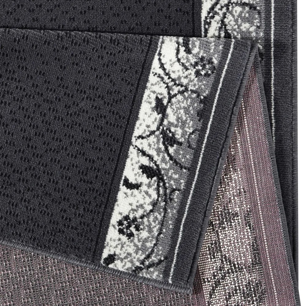 Sivý koberec behúne 80x300 cm Plant – Hanse Home