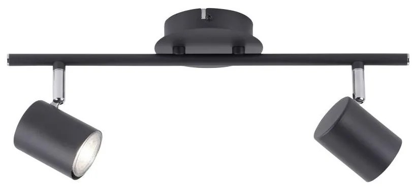 Leuchten Direkt 11942-13 - LED Bodové svietidlo TARIK 2xGU10/5W/230V antracit