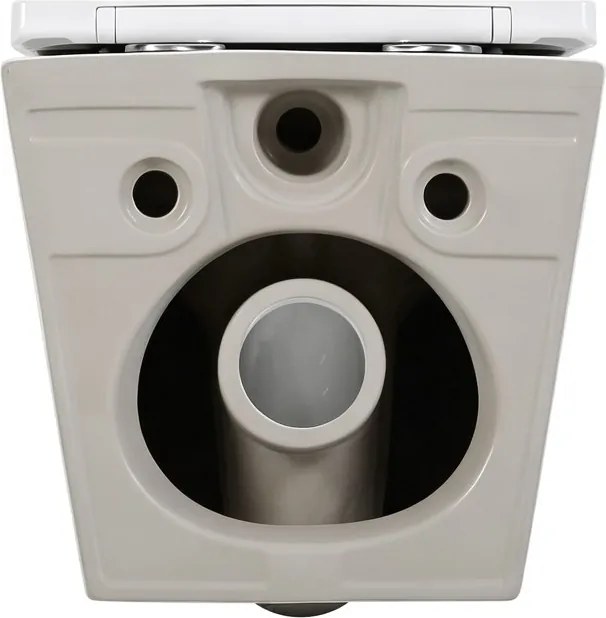 Erga Vento, závesná WC misa 490x365x365mm, Tornado 2 + toaletné sedadlo s pomalým zatváraním, biela, ERG-V03-VENTO-TO2-WH