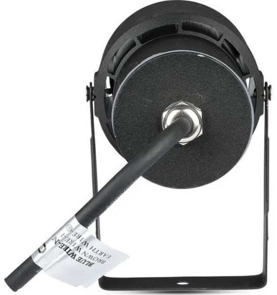 LED Vonkajšia lampa LED/12W/100-240V IP65 4000K čierna