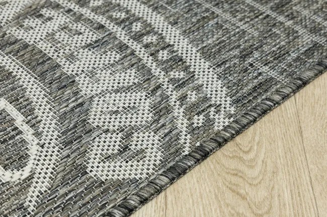 Koberec / Behúň FLEX 1907/P91 hnedý / sivý