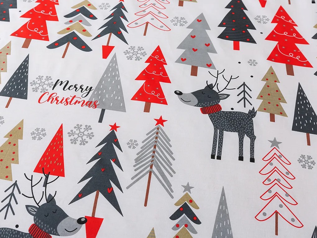 XPOSE® Predĺžené bavlnené Renforcé obliečky REINDEER