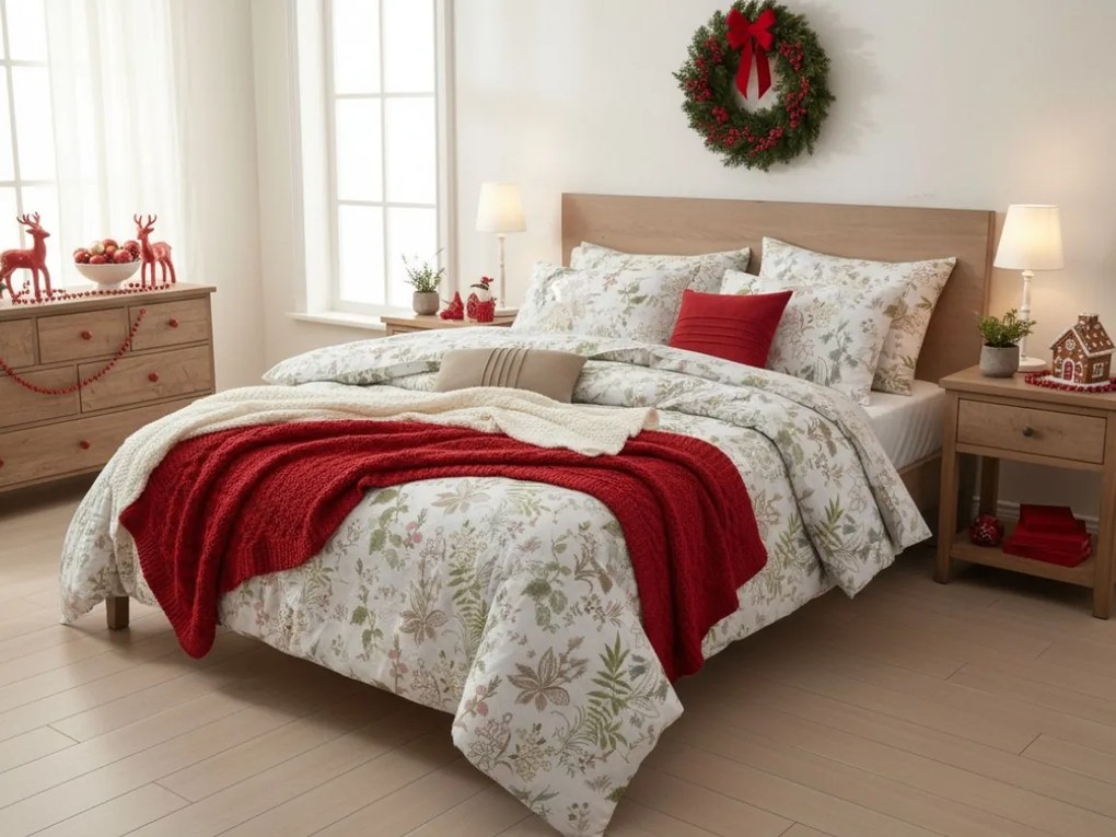 Obliečky z renforcé bavlny FLORWELLA biele Rozmer obliečky: 2 ks 70 x 90 cm | 200 x 220 cm