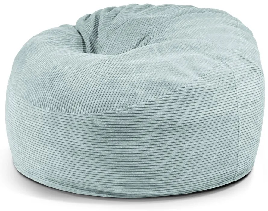 Menčestrový sedací vak v mentolovej farbe Om 110 – SLOWDOWN