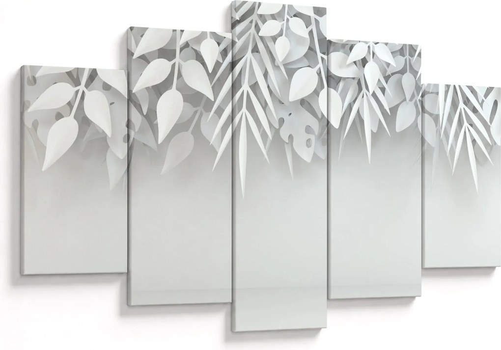 Obraz - Plastické listy (150x105 cm)