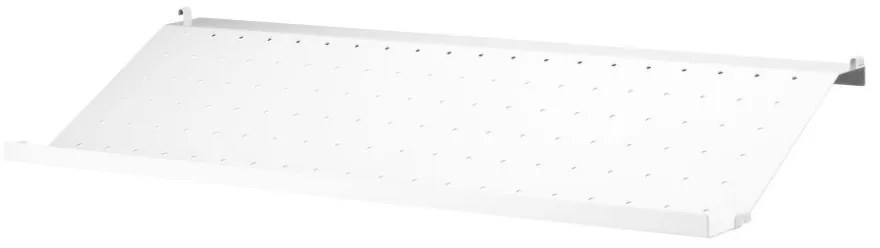 String Police String Shoe Shelf Metal 78 x 30, white