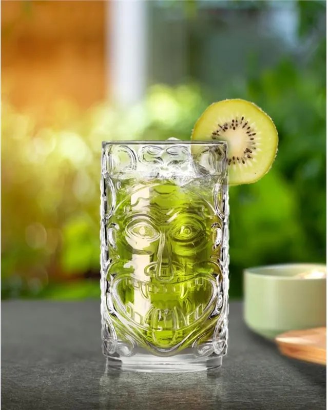 RCR POHÁR NA VODU TIKI ETRURIA 450ML SADA 4 KS