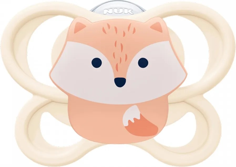 Dojčenský cumlík  NUK Perfect Match Air FOX 0-6m 1ks box, vel. 0-6 m