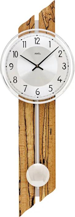 Kyvadlové nástenné hodiny 7468 AMS 65cm