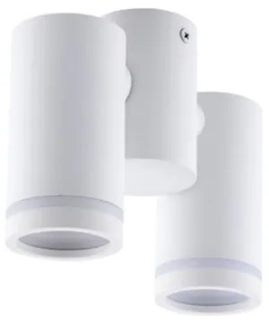 Bodové svietidlo JET SET 2xGU10/10W/230V biela