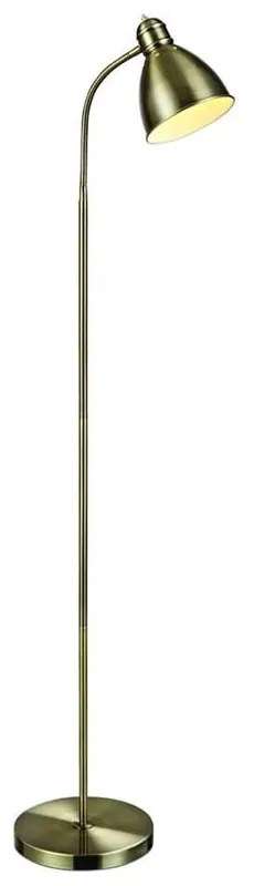 Voľne stojacia lampa v zlatej farbe Markslöjd Nitta