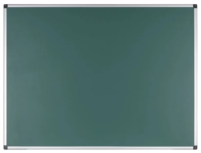 Zelená školská keramická popisovacia tabuľa na stenu, magnetická, 1800 x 1200 mm